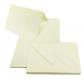 25 cartes vierges B6 avec enveloppes cr�me Rainbow set de cartes pliables et ...