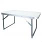 Camping   Table Pliante Table Basse Blanche En Aluminium. Table De Camping, Plag