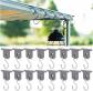 Lot De 16 Crochets En S Pour Auvent Camping Car, Accessoires Auvent Caravane RV,