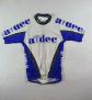 Maillot de Cyclisme Atac Bleu Blanc Et Noir Taille L #26115