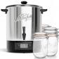 Le Parfait St�rilisateur De Bocaux �lectrique Cuve Inox Avec Robinet 23l 2500w
