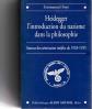 Heidegger, Introduction du nazisme dans la philosophie, Emmanuel Faye