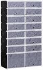 Armoire � Chaussures Modulable Range Chaussures L 95 X L 37 X H 160 Cm 14 Cubes