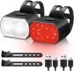 Lampe Velo LED Lumiere Velo Avant Et Arriere Rechargeable Par USB �clairage Lamp