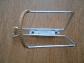 ZEFAL PORTE BIDON CUIR MARRON ACIER VELO VINTAGE RETRO ANCIEN VILLE FIXIE ROUTE
