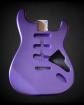 G PARTS Stratocaster Metallic Violet Guitar Body   Alder SSS