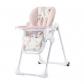 kk Kinderkraft Chaise Haute Enfant Yummy, Pliable, 103 x 59 x 83 cm, Rose