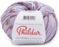 4 pelotes de phil TIRAMISU parme Neuves