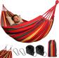 Hamac De Camping Ext�rieur, Hamac Double 200X150Cm, Capacit� De Charge 250Kg, Av