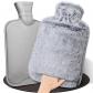 HAOCEE Bouillotte Eau Chaude,2L Grande Bouillotte Moelleuse, Bouillottes Avec...
