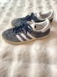 Baskets Homme Adidas Gazelle Bleu Vintage Made In Vietnam   Taille 42 FR - 8 UK