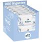 BIOLANE  Lingettes b�b� � l'eau  900 Lingettes  Lot de 12x75  Nettoyage doux ...