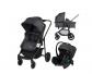 Poussette Trio B�b� Confort Gris Anthracite Neuf