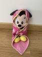 Doudou Minnie Disney Peluche Couverture Rose Noeud Souris B�b�