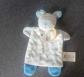 Doudou plat souris bleue BMC Baby Nature   Peluche b�b�   Tr�s bon �tat