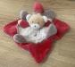 Doudou Nounours Ours Captain Rouge Gris Etoile Avion B�b�