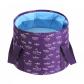 Seau Pliable pour tremper Les Pieds   Baignoire de Voyage Portable Violette