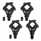 4 Supports de Canne Carpe Universels   Repose Canne pour Rod Pod et Bankstick