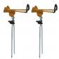 Support de Canne � P�che 2Pcs en Acier Inoxydable   R�glable � 360�