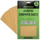 Papier de Verre Lot 10 Feuilles Grain Mixte Abrasif Pon�age Bois Pl�tre Mur