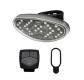 Eclairage velo recharg.usb ar atoo clignotant 4 fonctions fixation tige de selle