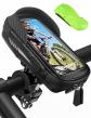 Support Telephone Velo Moto Etanche Sacoche Guidon V�lo VTT Noir sous 7 pouces