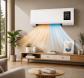Mini Climatiseur Mural Chauffage & Refroidissement Rapide T�l�commande 8H