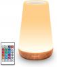 Lampe de Chevet Veilleuse d'allaitement Nuit Veilleuse B�b� Tactile Brun Clair