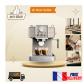 Cafetiere Expresso R�tro 1350W avec 20 Bars   Preparez Cappuccinos Parfaits