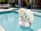 Bou�e B�b� avec Pare Soleil et Jouets Gonflable Piscine Plage �t�