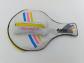 Ancienne raquette de tennis de table POLAUD   housse Donier Jacques Secr�tin