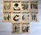 10x Revues Compl�tes LE PETIT ECHO DE LA MODE Ann�es 1922 & 1923