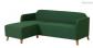 Housse ikea LINAN�S canap� 3 places m�ridien, Vissle vert fonc� 405.644.03