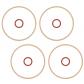 4 Pi�ces Kit de Joints de Carburateur, Kit de Joints de Cuve � Flotteur