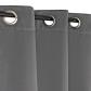 Rideau Thermique doubl� Polaire Ton sur Ton �  illets 140x240cm pr�t a Poser,...