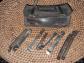 Ancienne sacoche de selle - trousse � outils cuir   v�lo vintage