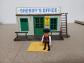 Vends Playmobil Sheriff Office 3423 B western voir photo en TBE