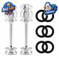 Zornaveli Oil Diverter Barbell Plug for LS Engines   2 Pack