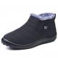 Men's Waterproof Snow Boots Outdoor Fur Shoes