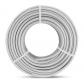 C�ble d'acier 5mm, 15 m�tres de c�ble en acier enduit de PVC, c�ble id�al