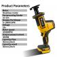 Scie sabre �lectrique 10000SPM sans brosse bois m�tal Dewalt 20V Makita