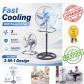 Ventilateur M�tal 3 En 1   Ventilateur Sur Pied, Table et Mur   65W Puissant