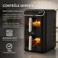 Oleio Maestro Air Fryer, Friteuse � air chaud � double chambre XXL 2 compartimen
