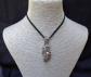 Pendentif en argent massif brutaliste moderniste des ann�e 50 poin�on crabe