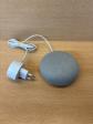 Google Home Mini enceinte connect�e grise avec adaptateur secteur