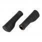 Poign�es v�lo Herrmans Nucore 130mm ergonomiques lock on Tour Wave noir
