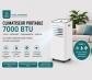 Climatiseur Portable 7000 BTU 3 en 1 Silencieux D�shumidificateur Ventilateur