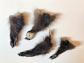 4 Fourrures pattes de Vison pour Couture - 4 mink legs furs for clothes or jewel