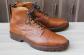 BOOTS LOAKE SEMELLE COMMANDO CUIR GRAINE 13 G - 47 SUPER ETAT MEN'S SHOES