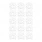 150pcs Granul�s Bandes d'app�ts �lastique Support de Plates Formes P�che Match